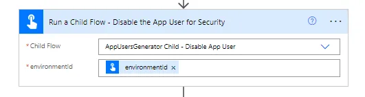 Screenshot of the Chatbot Remover Child Flow, Part 3