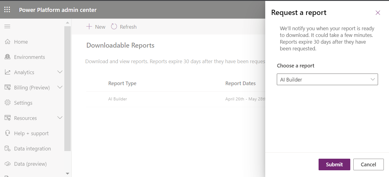 No need to be sorry, Auto Download Tenant Consumption Reports